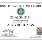 QS21_Vessel_Certificate
